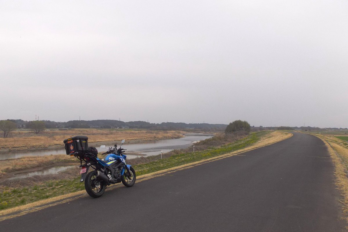 crystaliron's tweet photo. 今日は、原付二種の維持保守運転です。4か月乗らないとバッテリーが心配でしたが大丈夫でした。道の駅かつらまで行って帰ってきました。気温は12℃位でまだ冬らしい陽気でした。
♭城里町　♭道の駅かつら　♭那珂川 https://t.co/yBIbxp2XpL