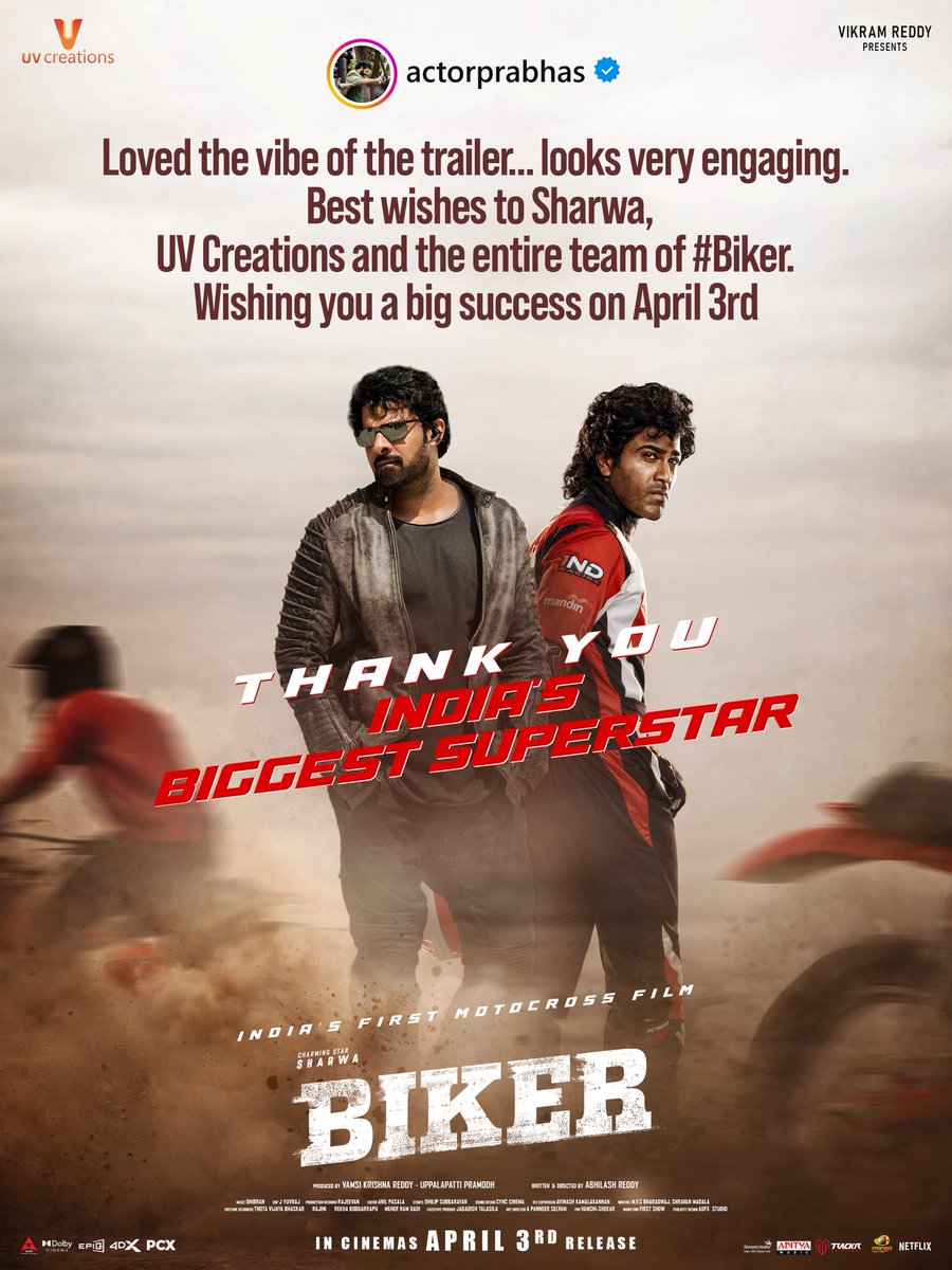 Sharwanand tweet media