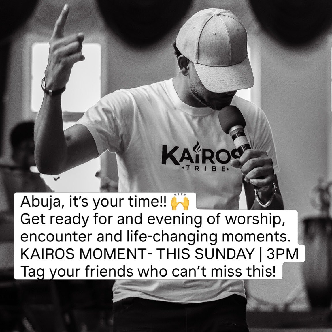 SteveCrownmusic's tweet photo. DATE : THIS SUNDAY EVENING 29th MARCH
TIME : 3PM
VENUE: LAKELIGHT MUSIC STUDIO, THRESHOLD PLAZA, PO2 1ST AVENUE GWARIMPA ABUJA.
Share and tag your friends who can’t afford to miss this!
See you there!!
#kairosmoment #stevecrown #nationswillriseandsing #kairostribe https://t.co/SXB0pq6Xxg