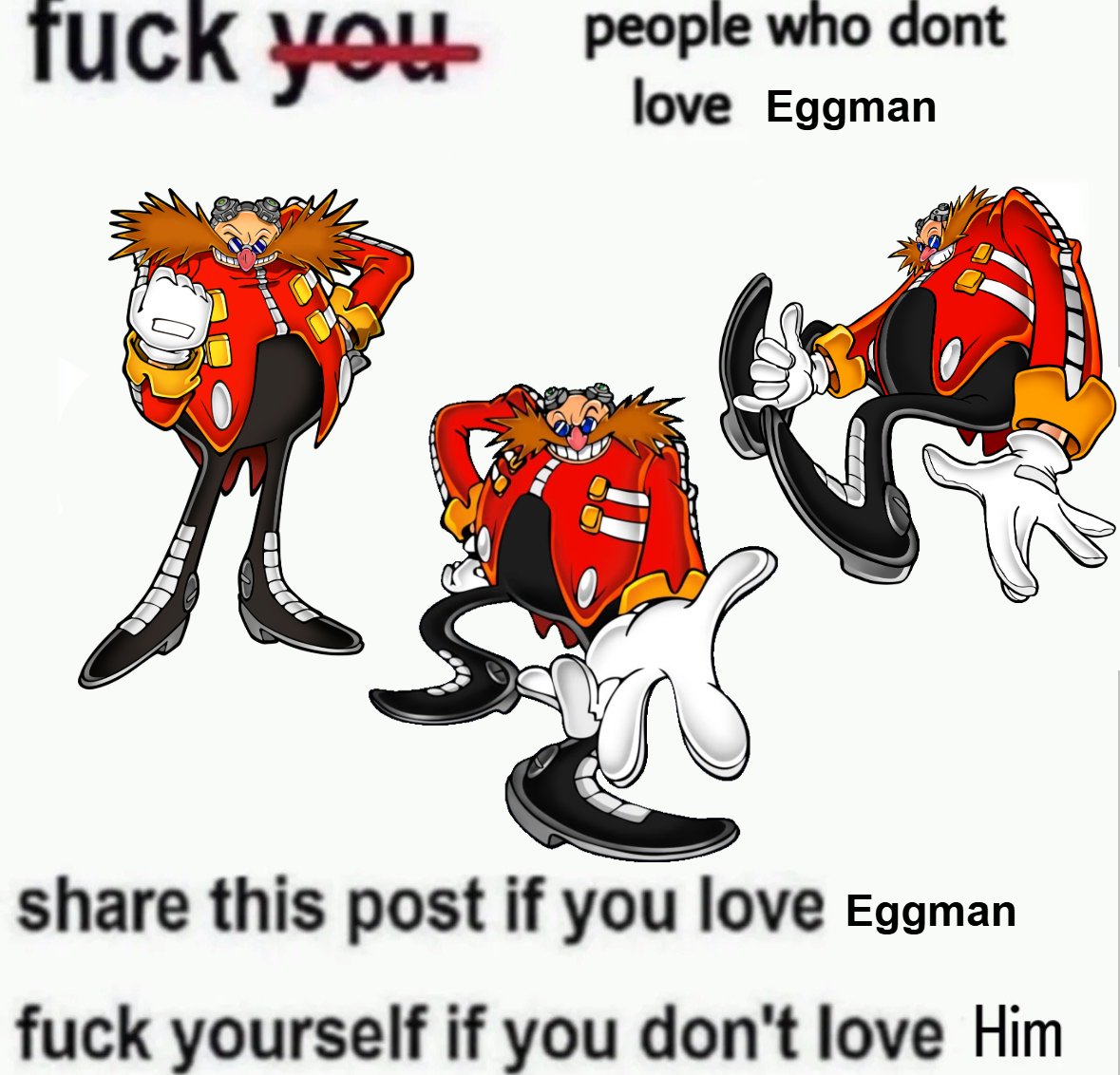 The Eggman tweet media