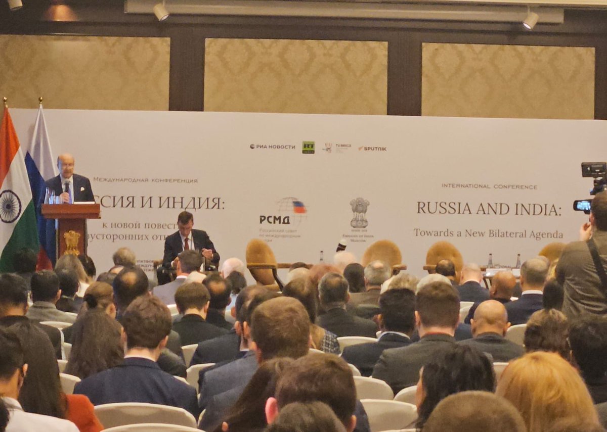 India in Russia tweet media