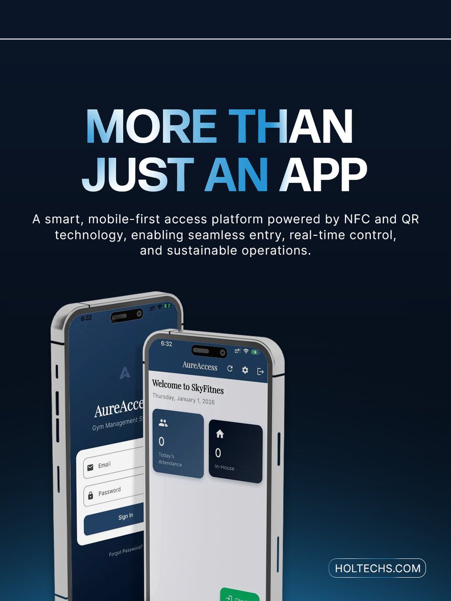holtechs's tweet photo. We integrated NFC and QR-based access systems to enable secure, real-time entry without the need for physical cards or hardware simplifying operations while enhancing user experience.

#HolisticTechnology #SmartAccess #NFC #QRTechnology #DigitalTransformation https://t.co/AmW427sn9f