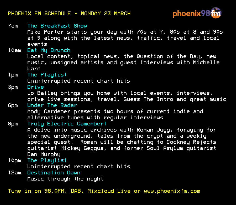 Phoenix FM (we're on 🦋) tweet media