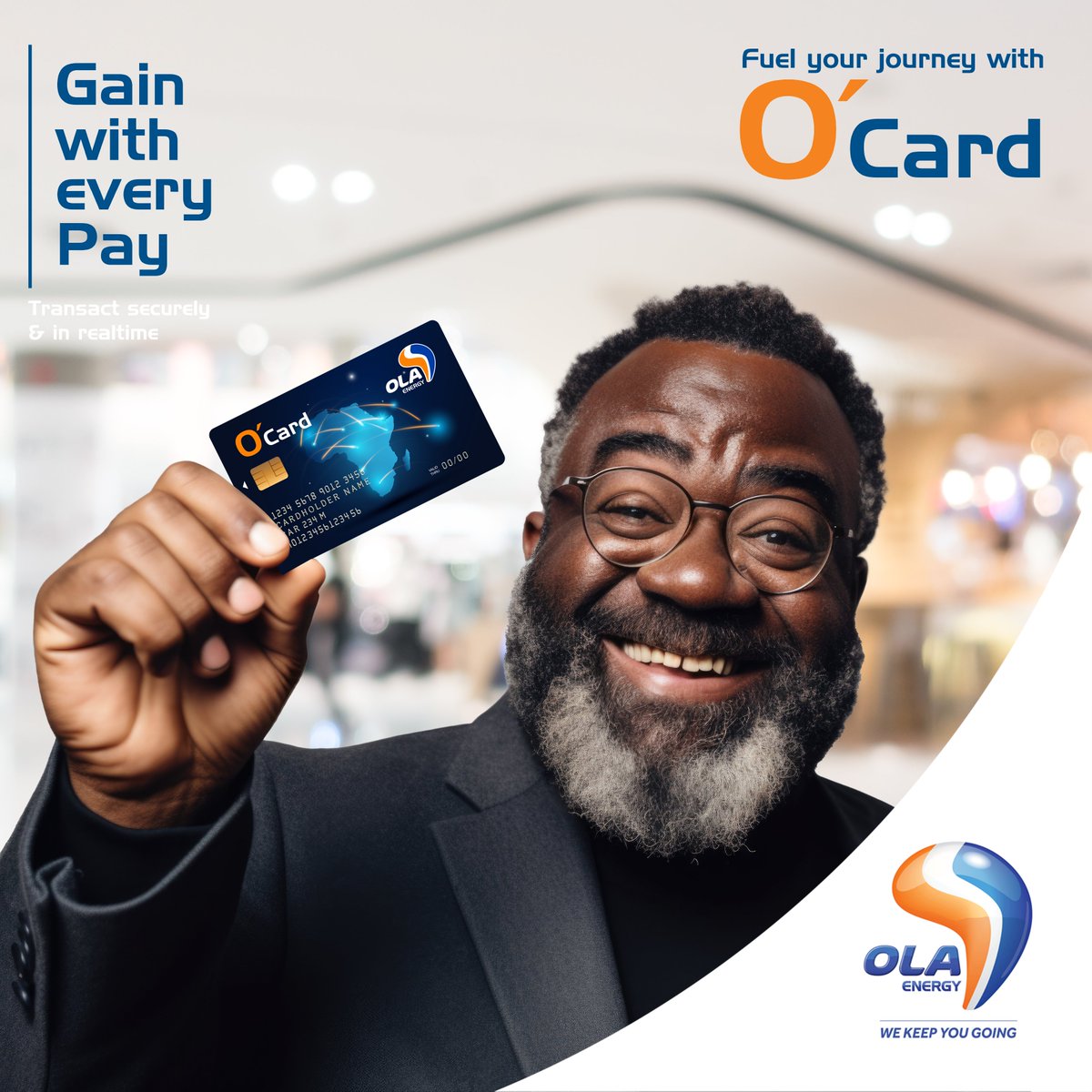 KenyaOla's tweet photo. Every journey deserves a little extra.

With O-CARD, enjoy Ksh 2/= off every litre — because we don’t just fuel your drive, #wekeepyougoing.

#fuelyourjourneywithOCard https://t.co/I5R2ftlRVe