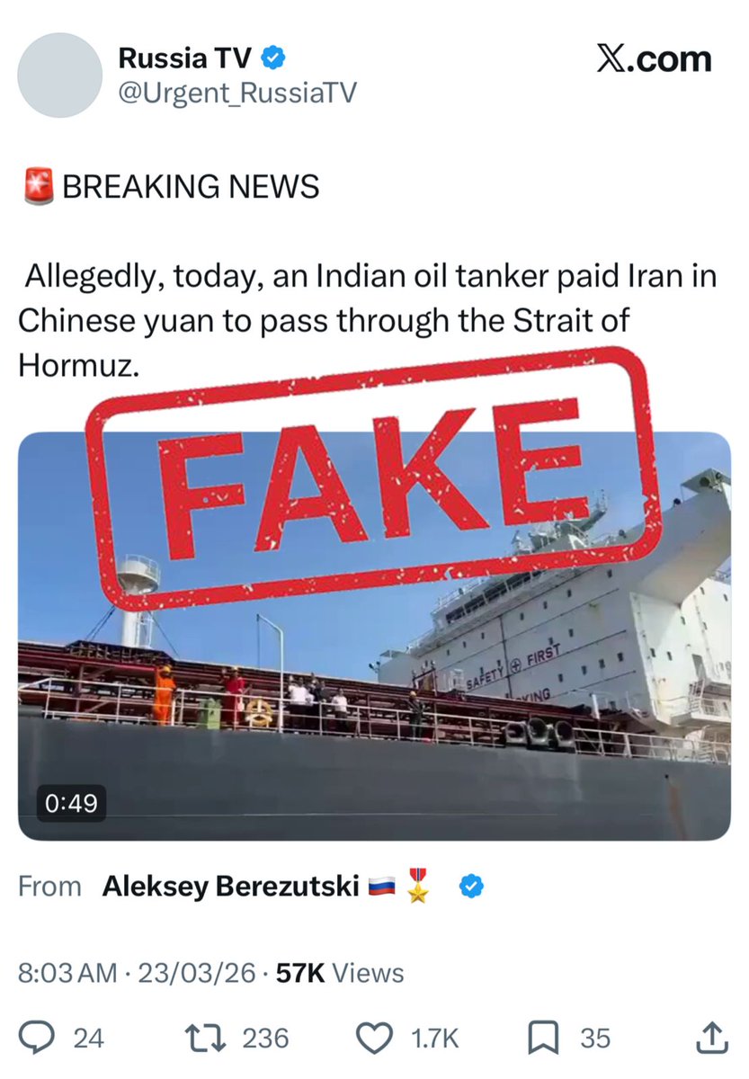 MEA FactCheck tweet media