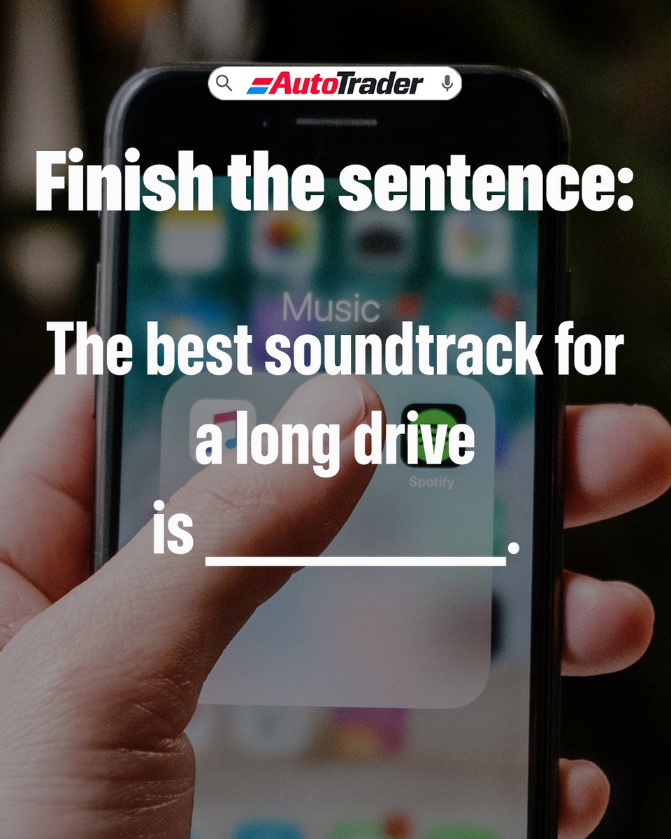 AutoTraderSA's tweet photo. Be honest: Are you playing a classic 80s anthem, the latest Amapiano hits, or a true-crime podcast? π΅οΈββοΈπ₯ Youβre hitting the road for a long tripβwhat is the first song you choose?
#DriveTime #SouthAfrica #AutoTraderSA #TravelPlaylist https://t.co/3gwULqn0dW
