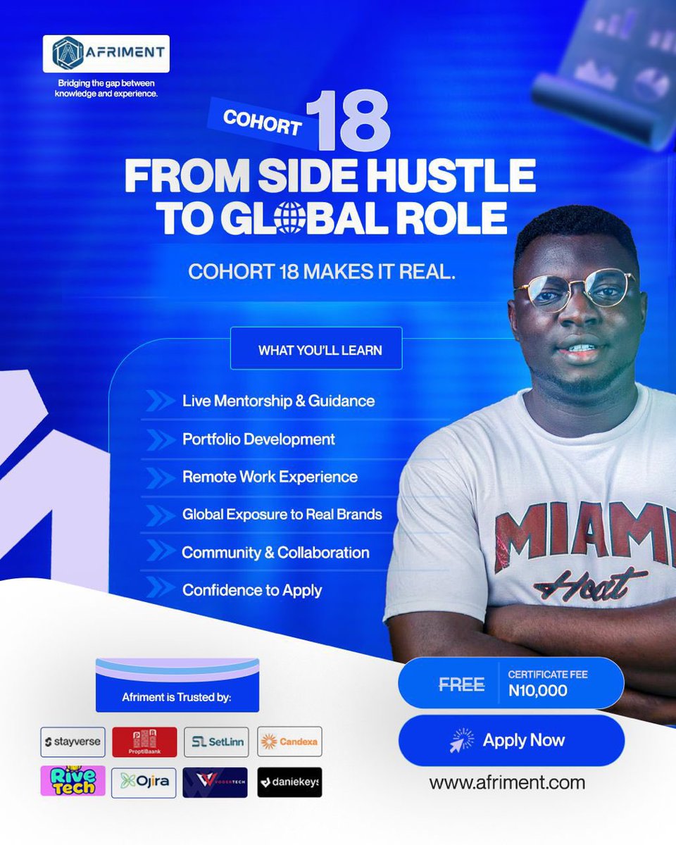 AFRIMENT tweet media