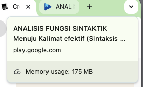 ephi's tweet photo. Pemenggalan kata di tab Chrome agak bahaya ya ... https://t.co/Y8vy0TaXKM