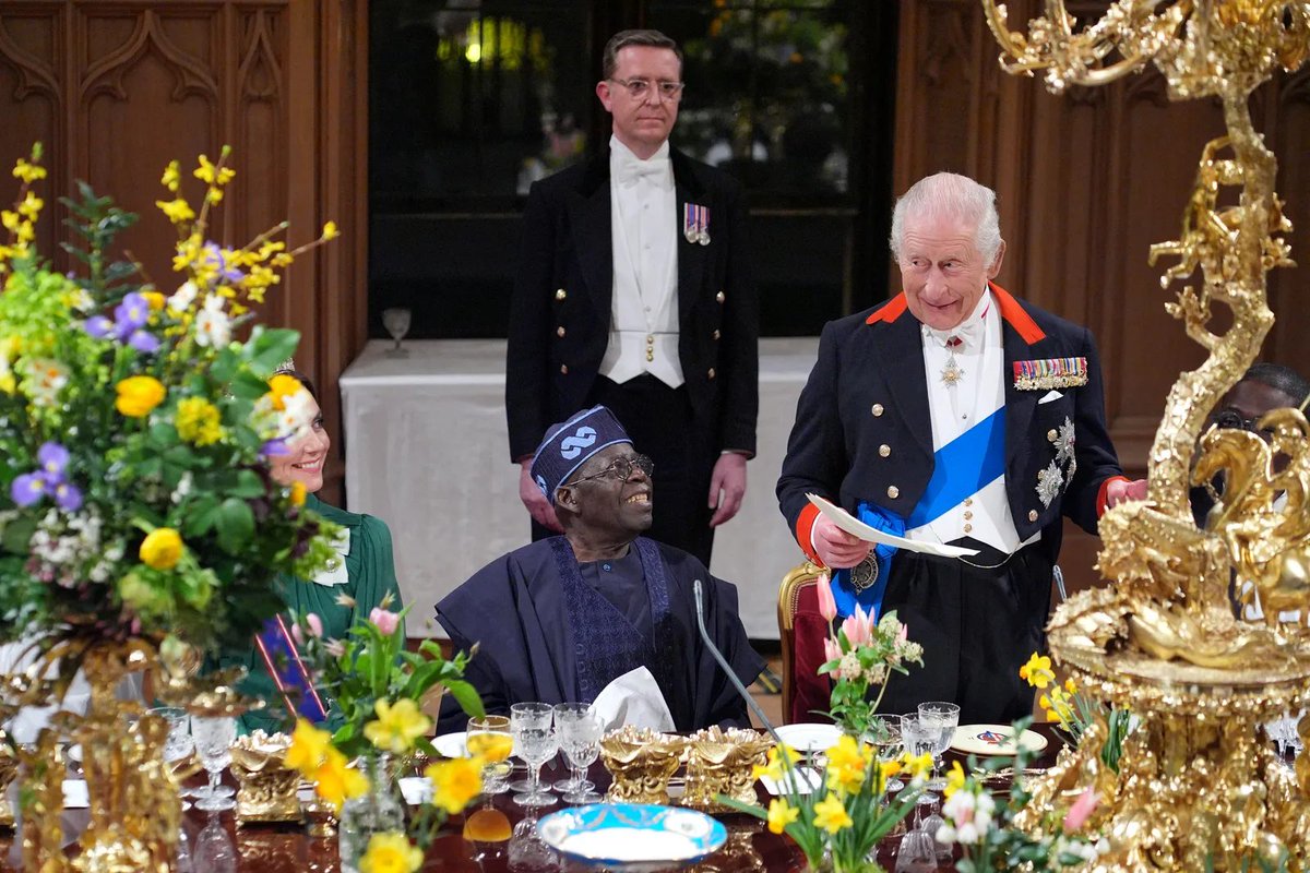 Tatlermagazine's tweet image. How #KingCharles paid tribute to the Duchess of Edinburgh at the Nigerian state banquet, despite Sophie's unexplained absence
tatlermagazine.visitlink.me/EJZJgv