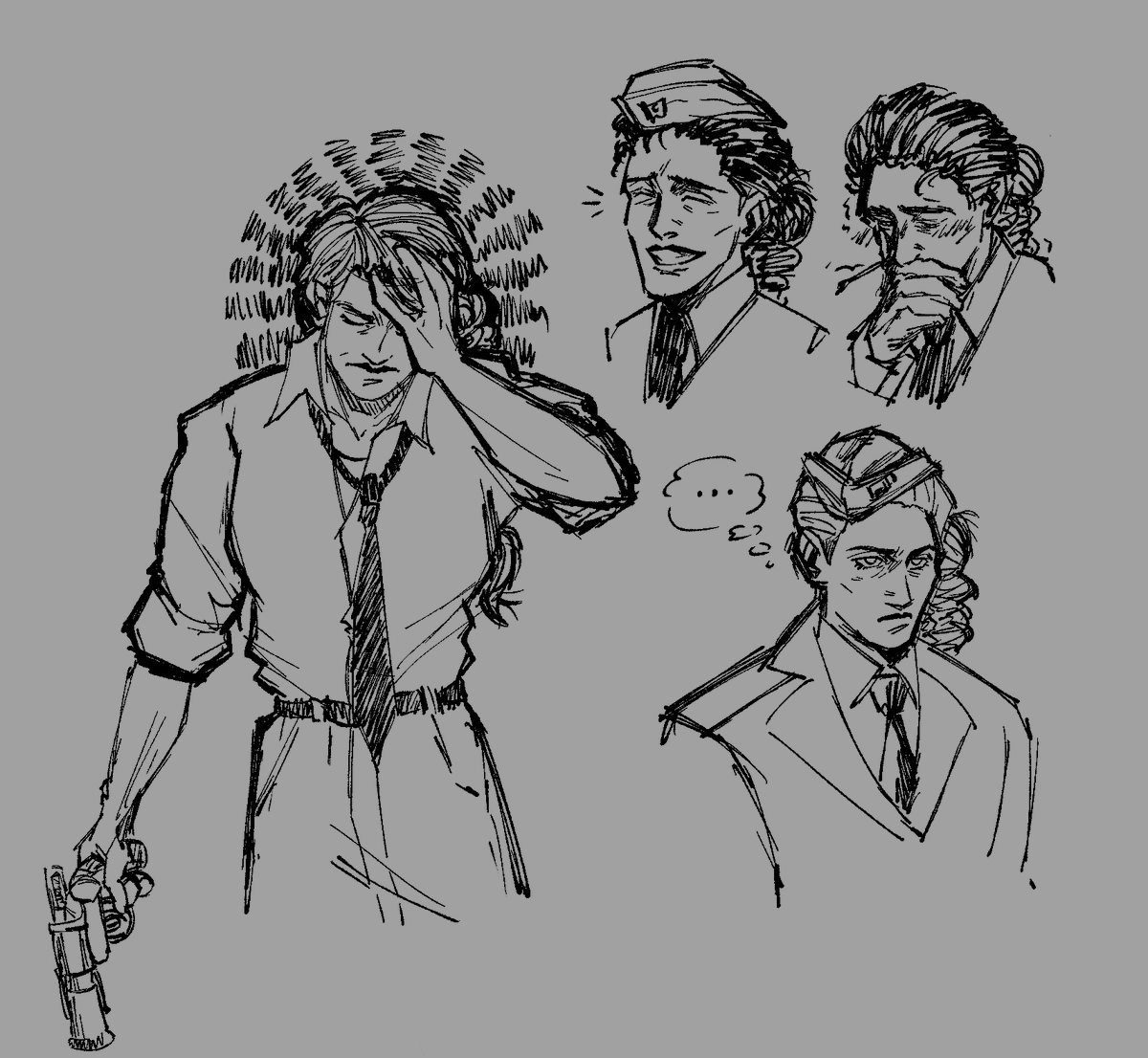 AgentGei's tweet photo. martha sketches + little interaction w demi https://t.co/2agMR2Zztu