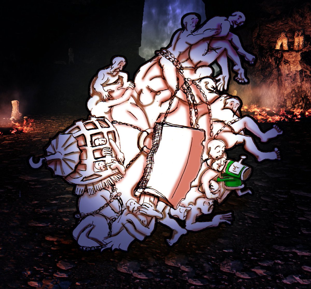 minespatchart's tweet photo. [old art] Katamari Rottenmacy
#ダークソウル2 #フロムソフトウェア #darksouls2  #soulsborne #fromsoftware #soulsbornecommunity #videogameart #minespatch  #scholarofthefirstsin  #noaiused #humanart https://t.co/ao4tbpViFc