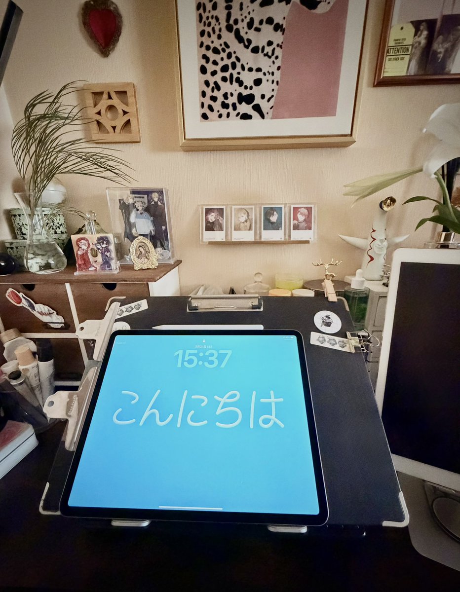 先日来たのでこんにちは〜した！