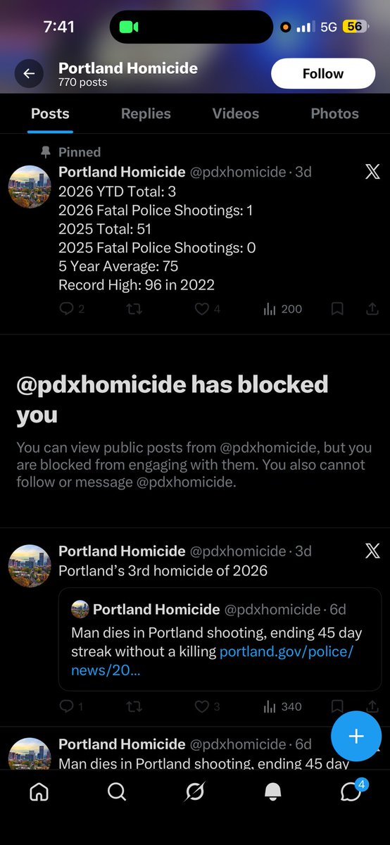 corrected this guy and he blocked  me lol there’s been 4 not 3