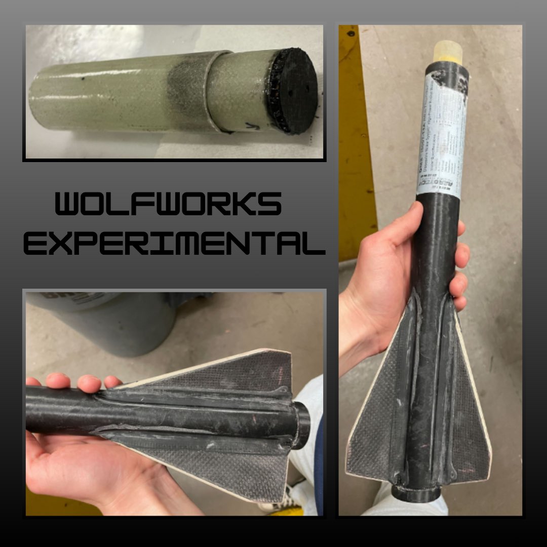 NCSURocketry's tweet photo. Week 3/1–3/7: Glassing, fin testing, and airframe work; FRR prep + weight reduction on payload; FSI research and airbrake/servo integration

#nasastudentlaunch #ncspacegrant https://t.co/ws5QkOHP3o
