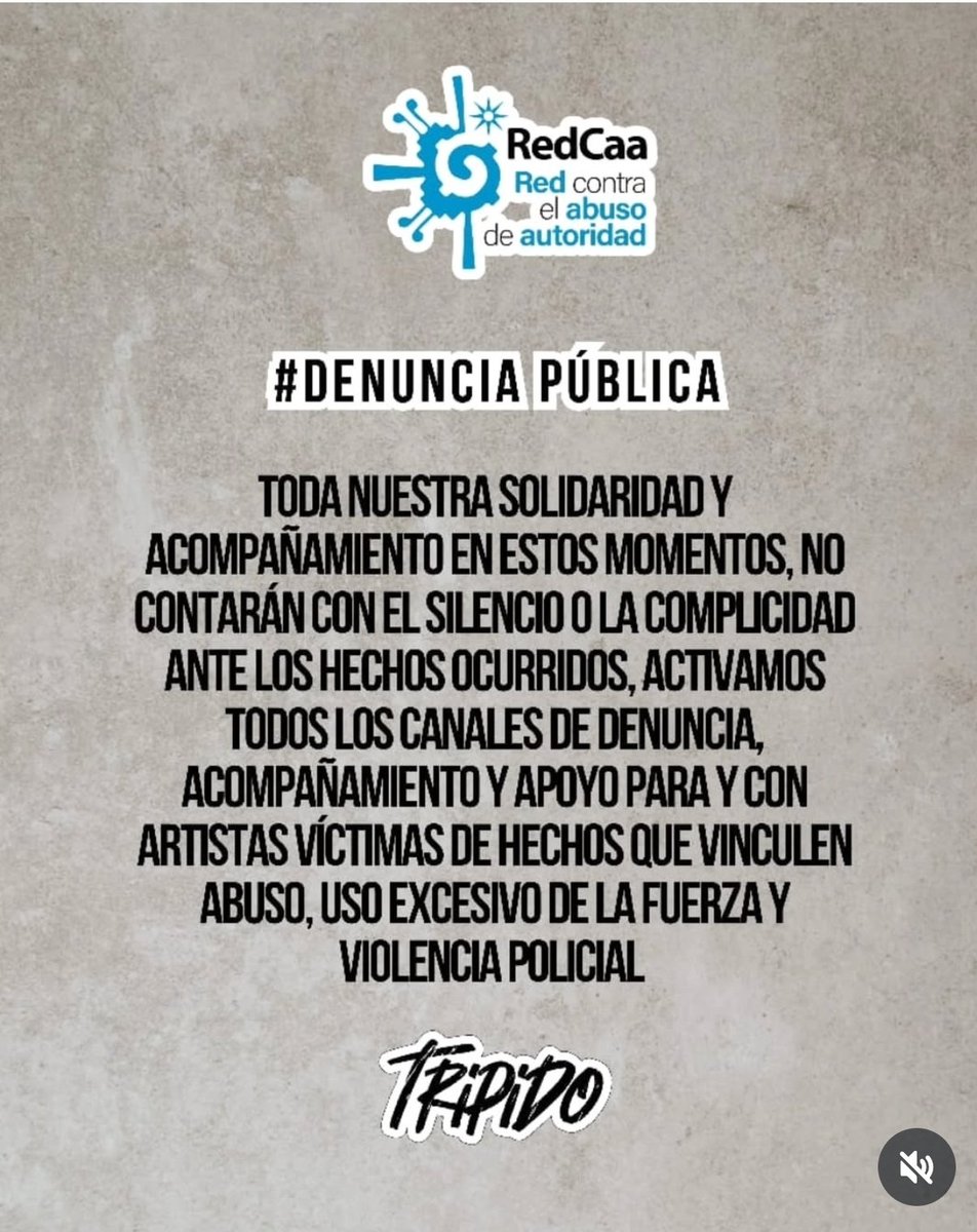 RedCaa / Red contra el abuso de autoridad tweet media