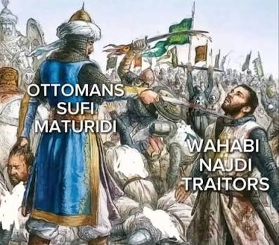 mangsutamad's tweet photo. @fotodakwah lupa ya saudi berdiri krn memerangi khalifah sah de facto de jure pemegang gelar khadimul haramain n amirul mukminin? haha munafik

coba kalau pengkhianatan ini never exists dan ottoman masih berdiri sampai skrg, mungkin israel juga never exists, umat islam masih disegani https://t.co/ANS3G1FEi7