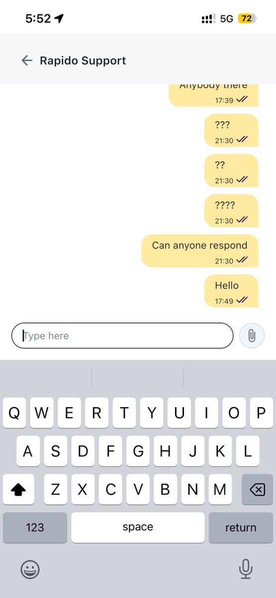 RITZ321's tweet photo. Dear @rapidobikeapp will your chatbot ever respond or connect me with an agent??

Its been 2 days https://t.co/2xYgZrjLUY