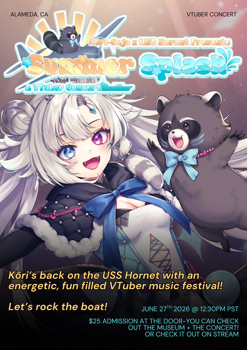 Kōri-Oujo🍧🦝【HEIRS】🔜ISEKAI’D VEGAS CONCERT tweet media