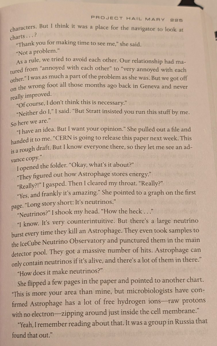 MaxPMagee's tweet photo. Hey, @uw_icecube (sorry, not @icecube), did you know that you get a shout-out in the book @projecthailmary that was adapted into the #1 Worldwide Box Office Film in the World?

Seems like you should invite @andyweirauthor  to go visit the installation! https://t.co/Ggs6vfCu3s