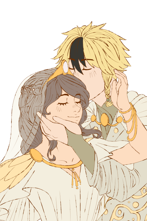 Mim_SHiBi's tweet photo. m acuerdo la vez q dije q iba a hacer las imágenes d las rutas casandose y nunca mas lo termine JDSAKKD m faltaron Valkyon y Mateo unicamente dsp los otros estaban para renderizar, renderice en su momento solo a Nevra 💔💔 https://t.co/FIIXBovrFn