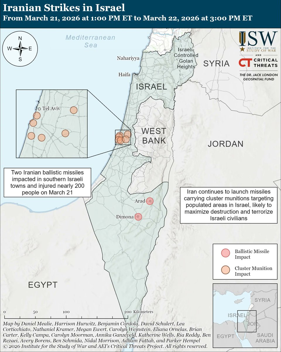 Institute for the Study of War tweet media