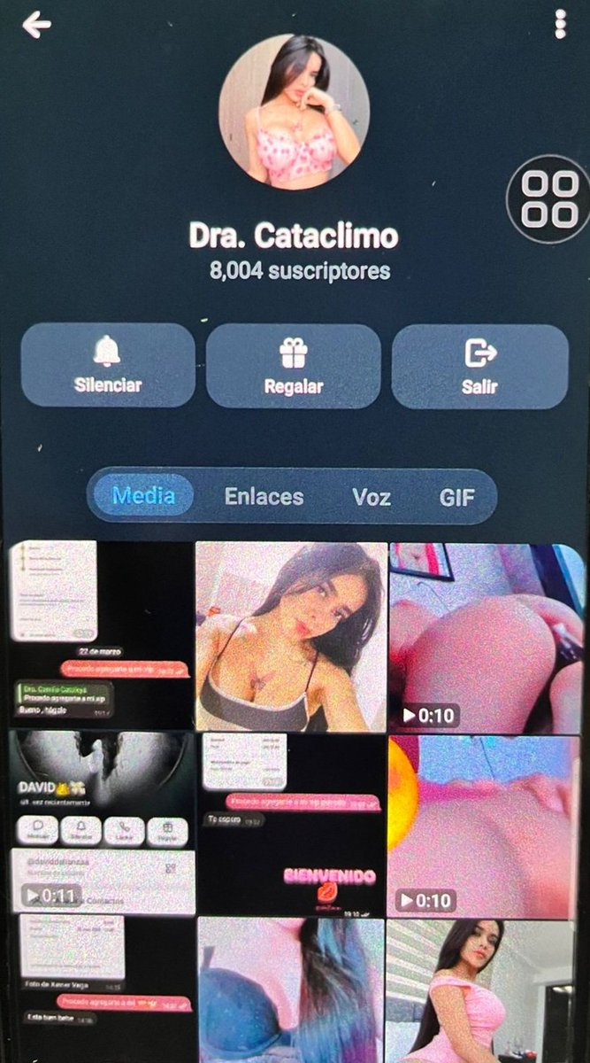 Gasu184753's tweet photo. @Camileyacom Ese telegram no es de usted https://t.co/5EuORVsJL1