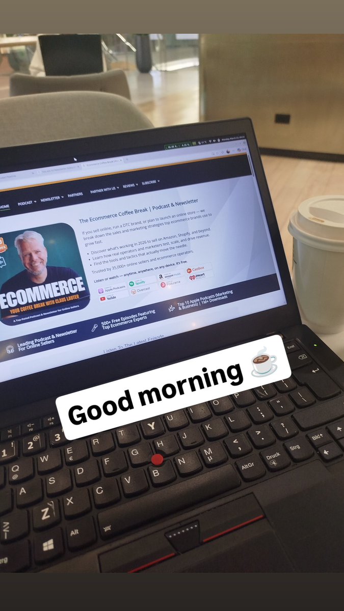 Ecommerce Coffee Break Podcast tweet media