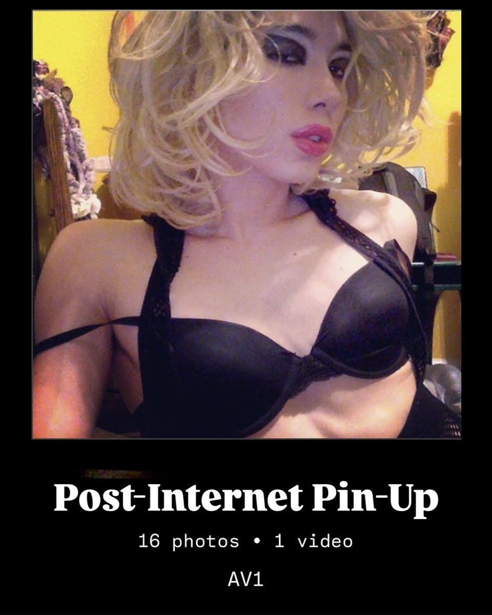 AngelicaViceAV's tweet photo. #postinternet #trans #performanceart 

Post-Internet Pin-Up (2016)
Angelica Vice https://t.co/lvK1yhjLHc