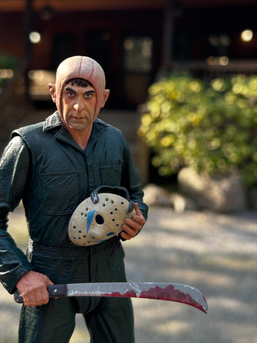 evilekim33's tweet image. Happy Anniversary Friday the 13th Part V! Here’s Roy as Jason THE IMPOSTOR! @JasonUniverse13 #fridaythe13th