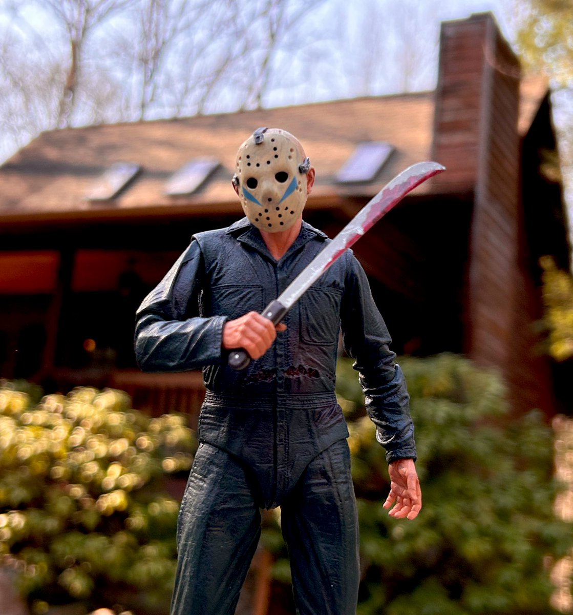 evilekim33's tweet image. Happy Anniversary Friday the 13th Part V! Here’s Roy as Jason THE IMPOSTOR! @JasonUniverse13 #fridaythe13th