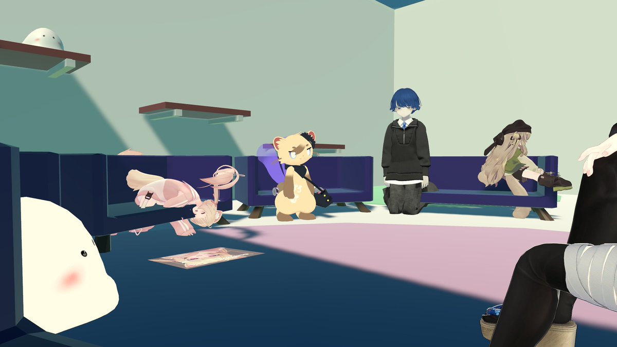 meru_lab's tweet photo. 昨日はお疲れ様でしたぁ〜

来てくれた皆さんありがとう！

ボイトレ雑談会は
初の試みだったけど
思ってたより
盛況でびっくりでした⸜( ᐛ )⸝

また次回のボイトレイベントで
会えるのをお待ちしておりますd(˙꒳​˙* )

 #VRC
 #VRChat
 #VRCイベント
 #イベント
 #ボイトレ https://t.co/JOFVeDeWmq