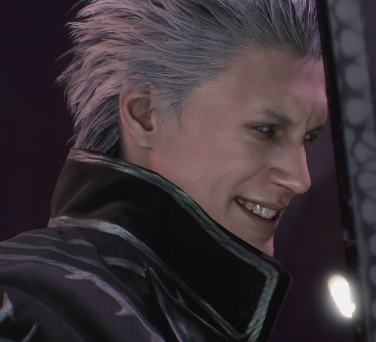 he's a menace in this scene