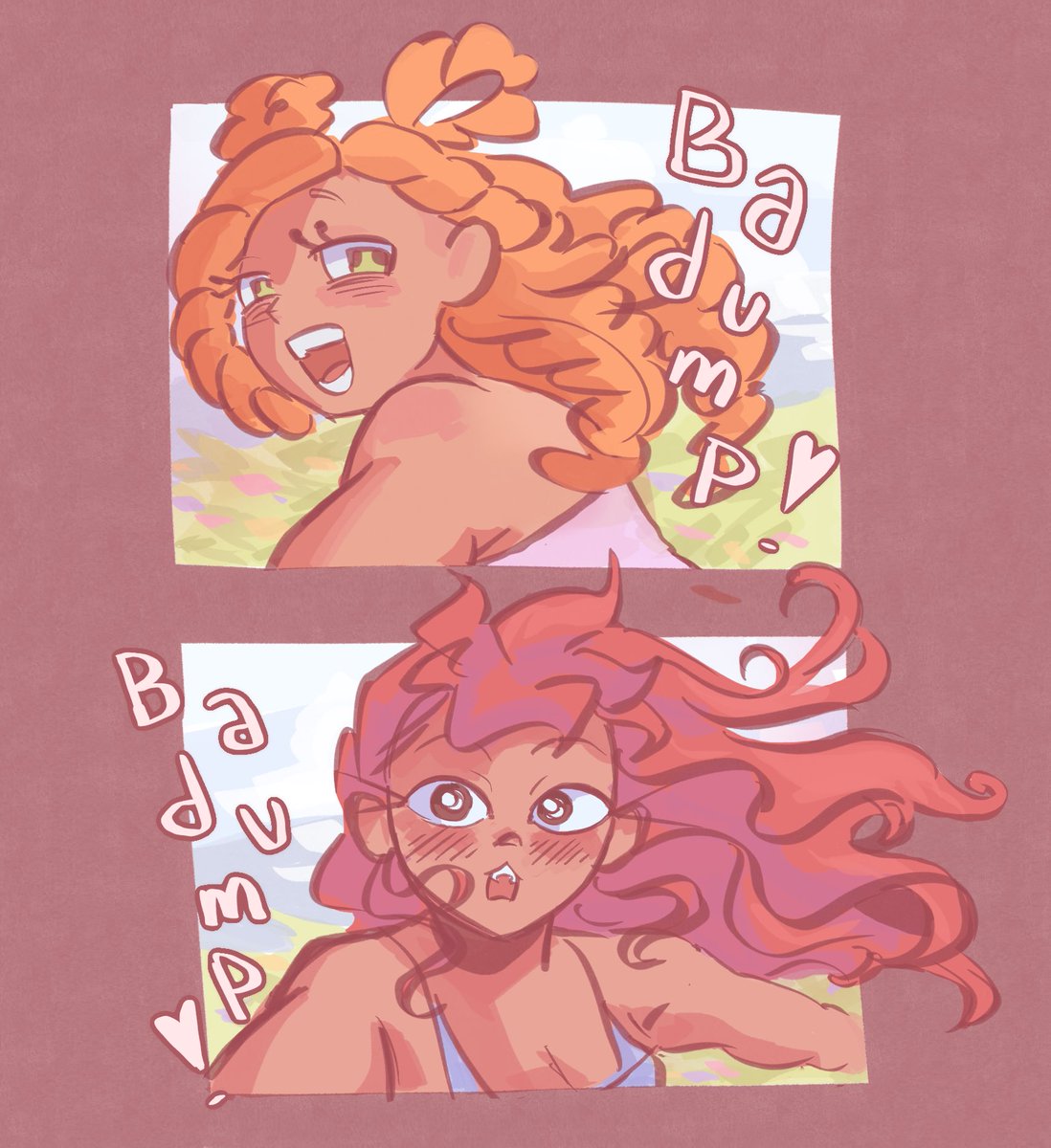 Yarn0v0's tweet photo. “Can u draw TSC and Red pls pls pretty please i beg 4 my life and wattpad career”

Yes here u go https://t.co/BWUOXmgIko