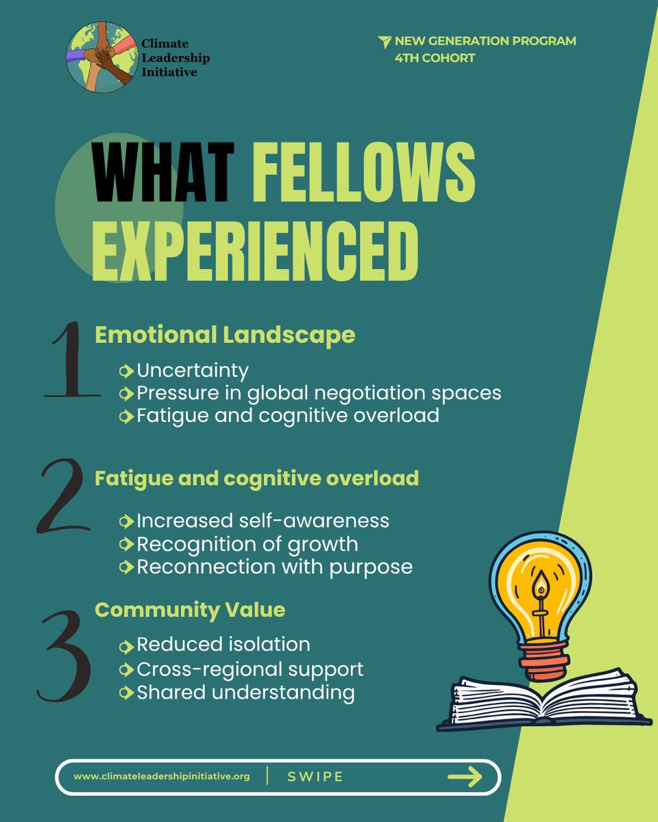 cli_community's tweet photo. 2/3 Climate Leadership Initiative's #NewGenerationProgram fellows explored reflective writing with Rajeshree Sisodia ✍️—and found clarity, support, and strength 🌱
Sustainable leadership starts within. 🌿
#ClimateLeadership #ClimateNegotiations https://t.co/cUYnTFMe82
