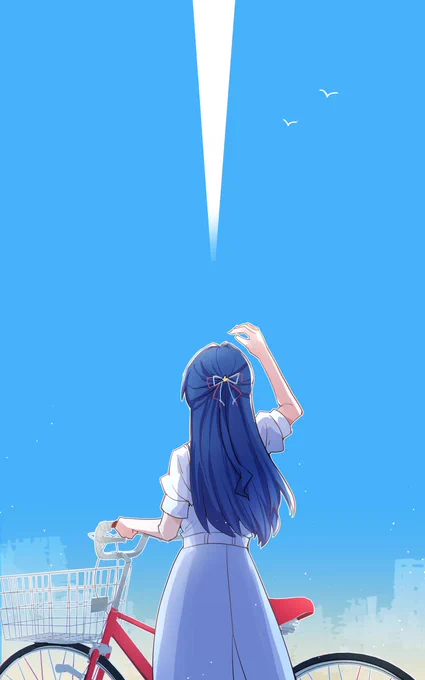 青春の輪郭/村野さやか #蓮ノ空美術部 縦に長いです