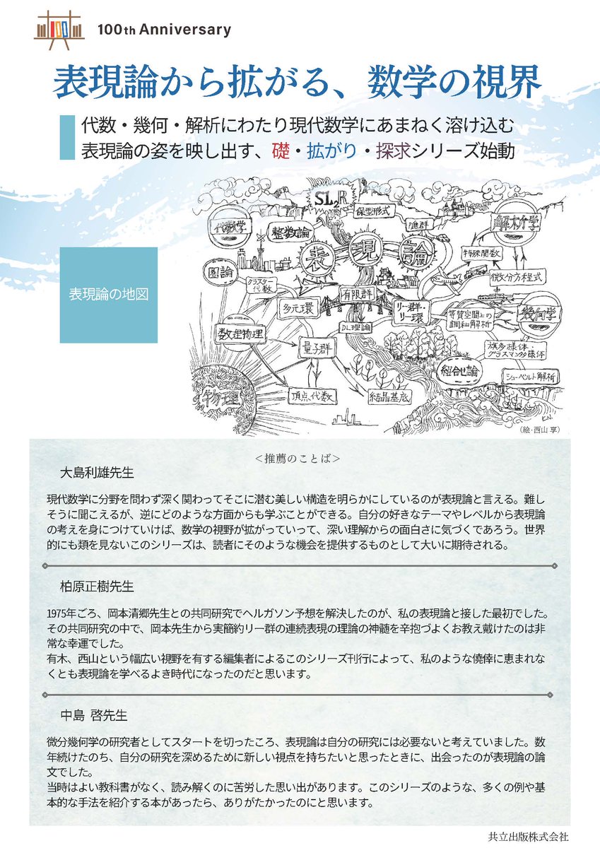 共立出版 tweet media