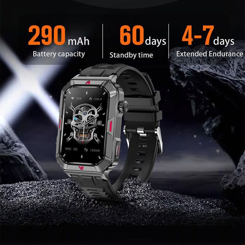 vositone's tweet photo. Meet VO534 Smartwatch – your ultimate health &amp; style companion! 
 Track your heart rate, sleep, and more with precision.
 Sleek design that fits any outfit, anywhere.
Enjoy 7-10 days of battery life – no daily charging!
Perfect for travelers, fitness lovers, and busy bees. https://t.co/a3U7z0XK1r