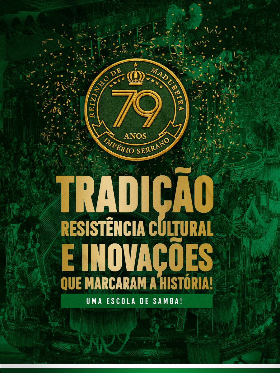 Império Serrano tweet media