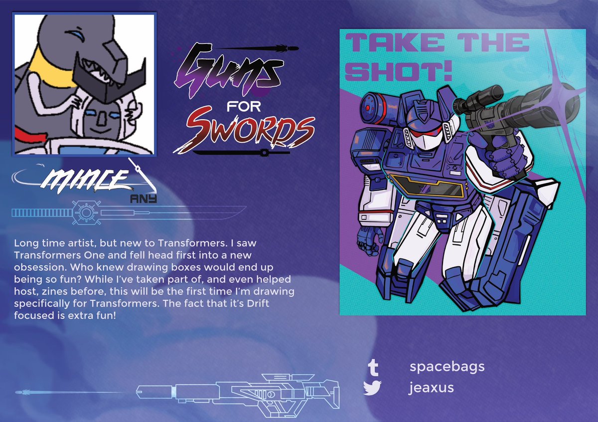 Guns For Swords 🔜 A Drift Fanzine! tweet media