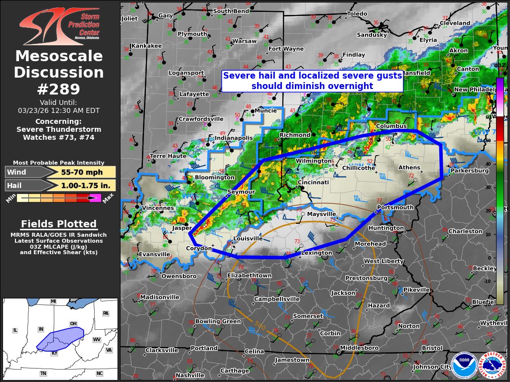NWS Storm Prediction Center tweet media