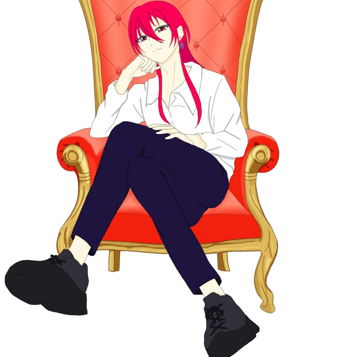 赤刃 灯火（あかば とうか）♂ FAは #れっか描いたよ をつけてポストしてくれると嬉しいです！ FF内、外問わずFA待ってます！