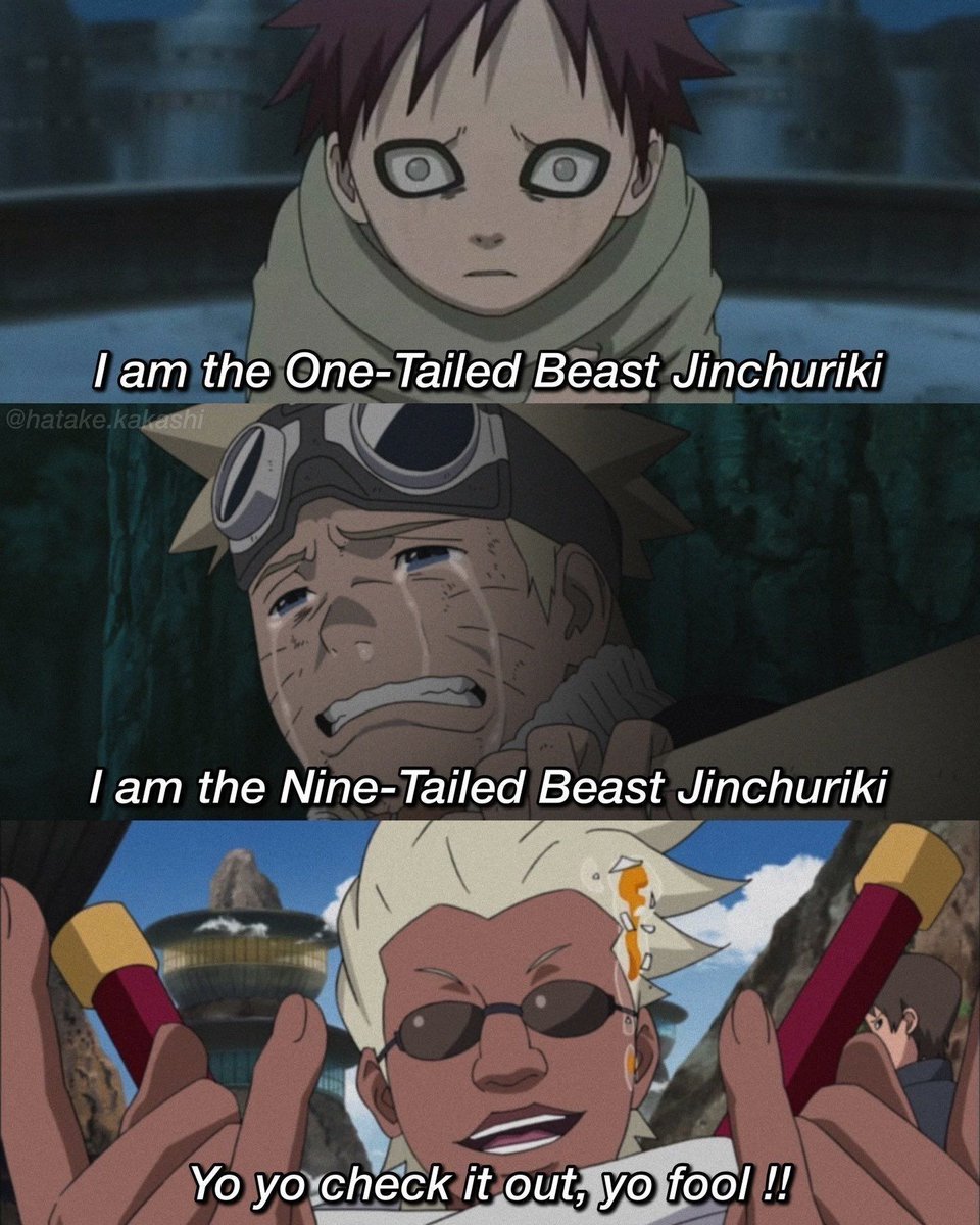 NarutoDaily_'s tweet photo. Killer B was just built different 😂 https://t.co/YX4ubR6cyj