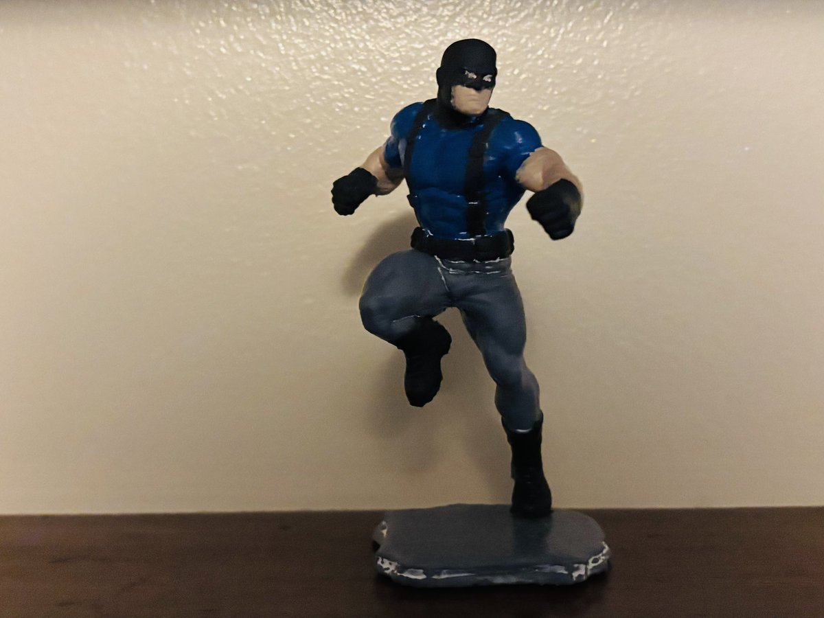 KcTheSledger's tweet photo. Next up - 6 points of articulation. https://t.co/COU4VuNWKJ #indiesuperheroes #indiecomicsuperheroes https://t.co/fa0Lxv5Y7i
