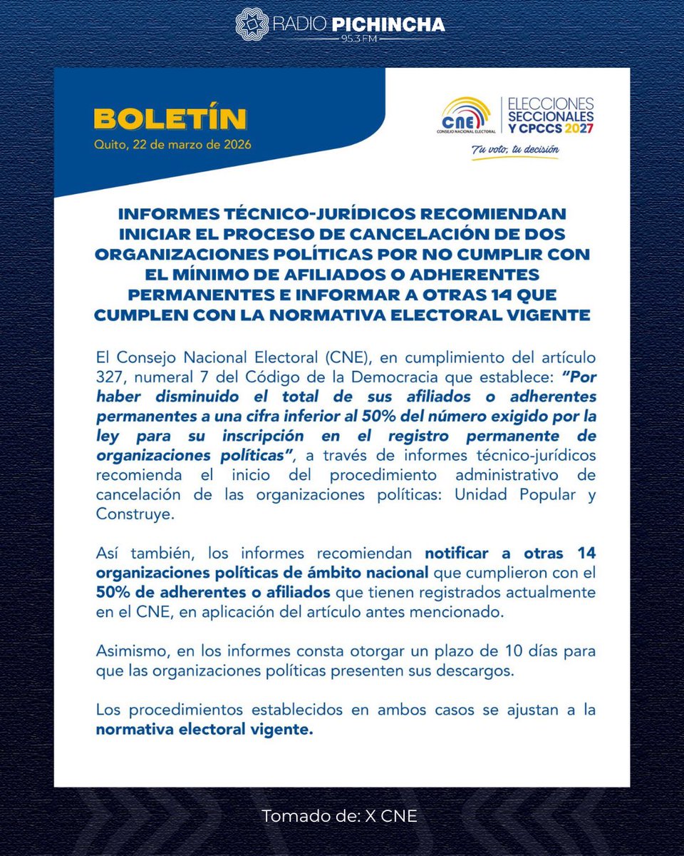 Radio Pichincha tweet media