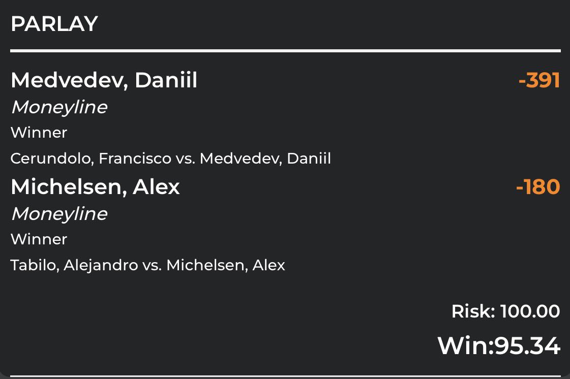 Tennis + Pick of the Day tweet media