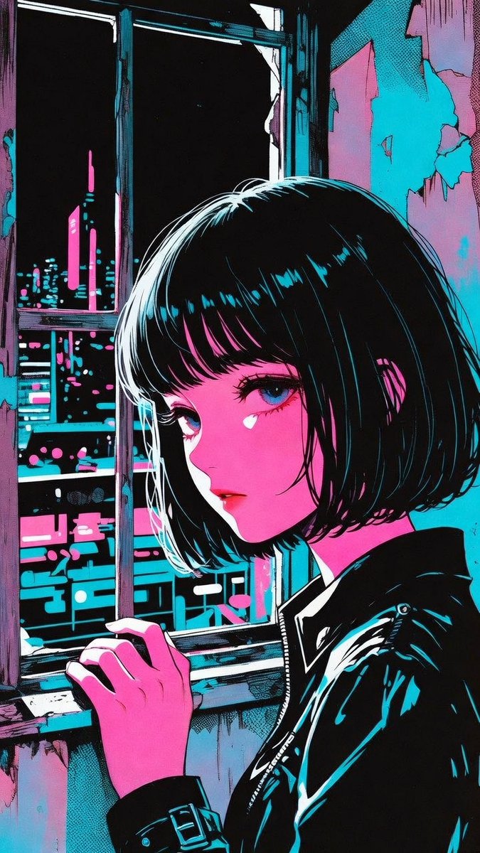 NeonMuse | 80s CityPop AI Art tweet media