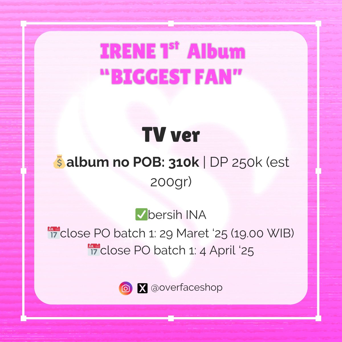 Overface Shop 🇮🇩 tweet media