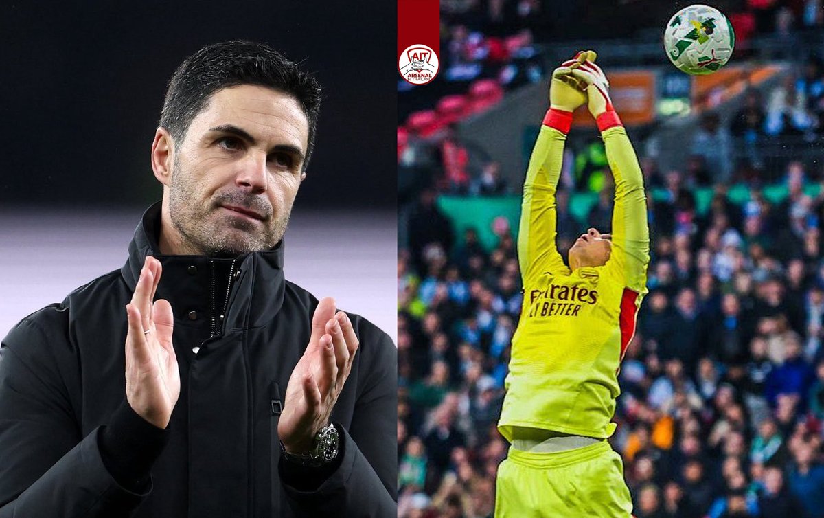 มิเกล อาร์เตต้า กล่าวถึงการเลือกใช้งาน เคป้า อริซาบาลาก้า ลงตัวจริงแทนที่ ดาบิด ราย่า
.
“ผมจะทำแบบนั้นอีกครั้ง, ไม่เสียใจเลย”
.
“ผมต้องทำในสิ่งที่ผมคิดว่าถูกต้อง, ซื่อสัตย์, และยุติธรรม ถ้าผมตัดสินใจอย่างอื่น มันคงไม่ยุติธรรมอย่างมากต่อเขาและต่อทีม”
.
#ArsenalInThailand #Arteta