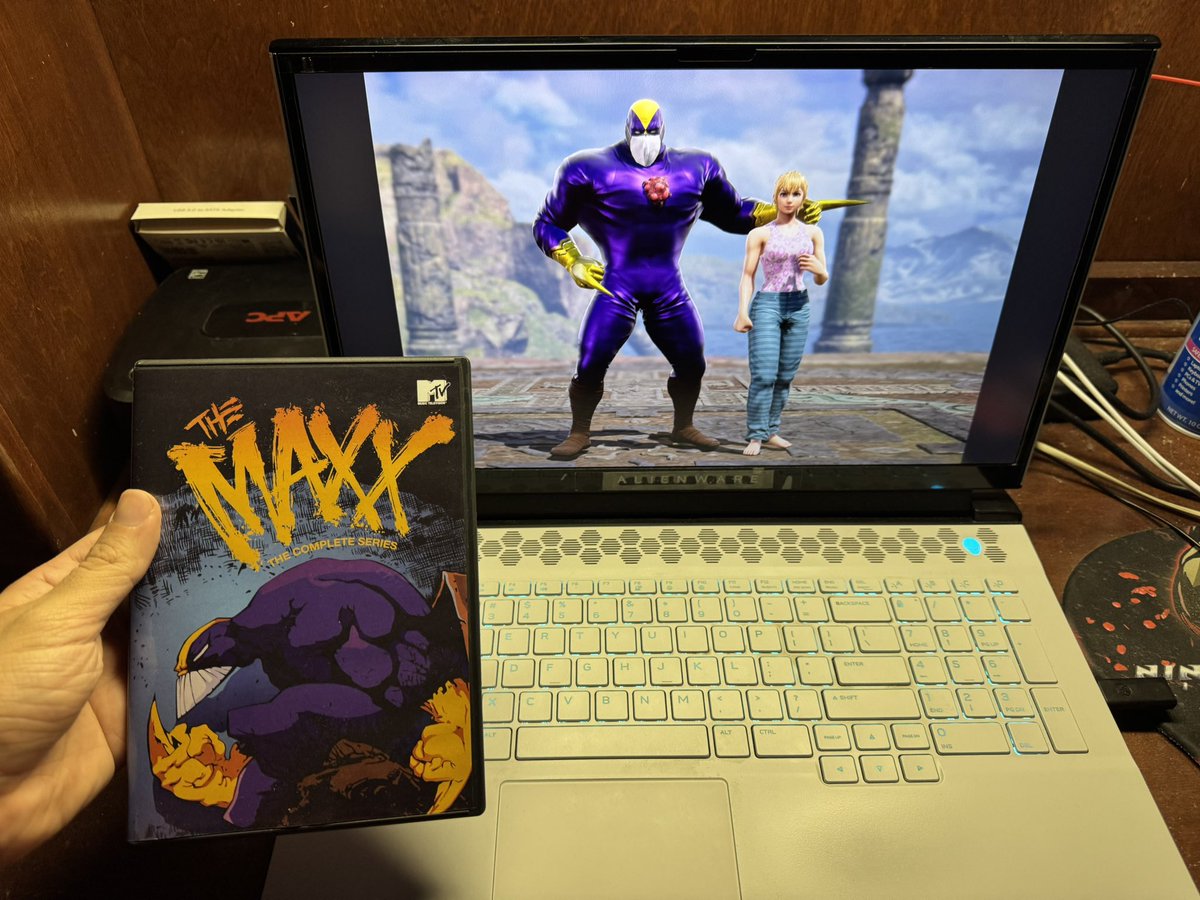 HonzoIbuki's tweet photo. Rest in Peace to Sam Keith, who was the comic book creator of The Maxx. I may not have read those comics, but I’ve seen the 1995 animated MTV show before. I even customized The Maxx with Julie Winters in Soul Calibur VI.
#SoulCaliburVI #TheMaxx #JulieWinters #SamKeith #RIP https://t.co/Z4OsjnJTHg