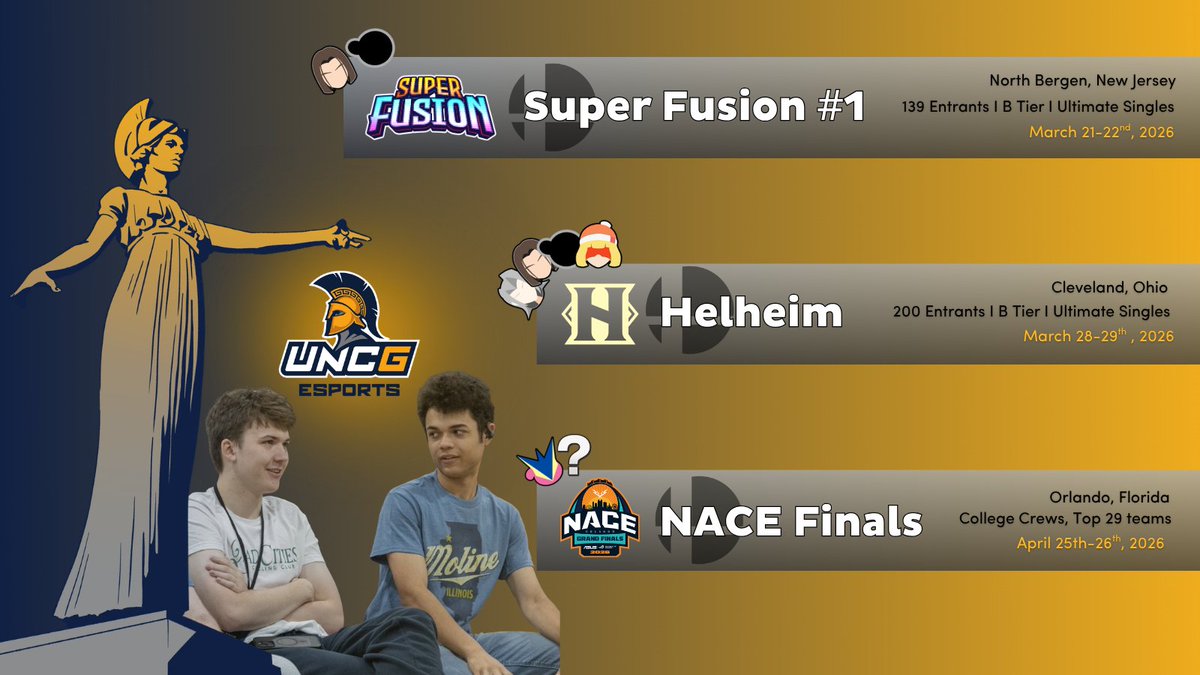 UNCG Esports tweet media